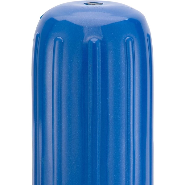 Taylormade-Adidas Taylor Made 41026 8 x 20 in. Big Inflatable Vinyl Boat Fender with Center Rope Tube, Blue T4V-41026 - main